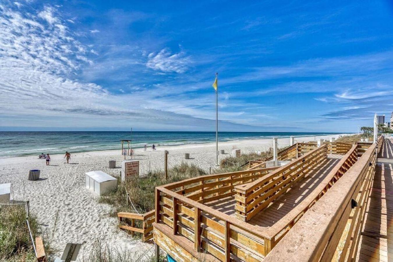 Beachfront Spacious Renovated Condo - Pools, Hot Hub, Spa - Walk To Pier Park In Pcb Panama Stadt Exterior foto